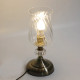 Antique Brass Touch Lamp E14 40W 280mm and Clear Antique Brass Touch Lamp E14 40W 280mm and Clear